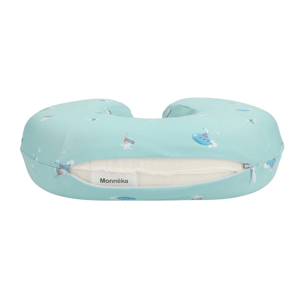 Nakkepude til børn - Monnëka Travel Pillow Submarines