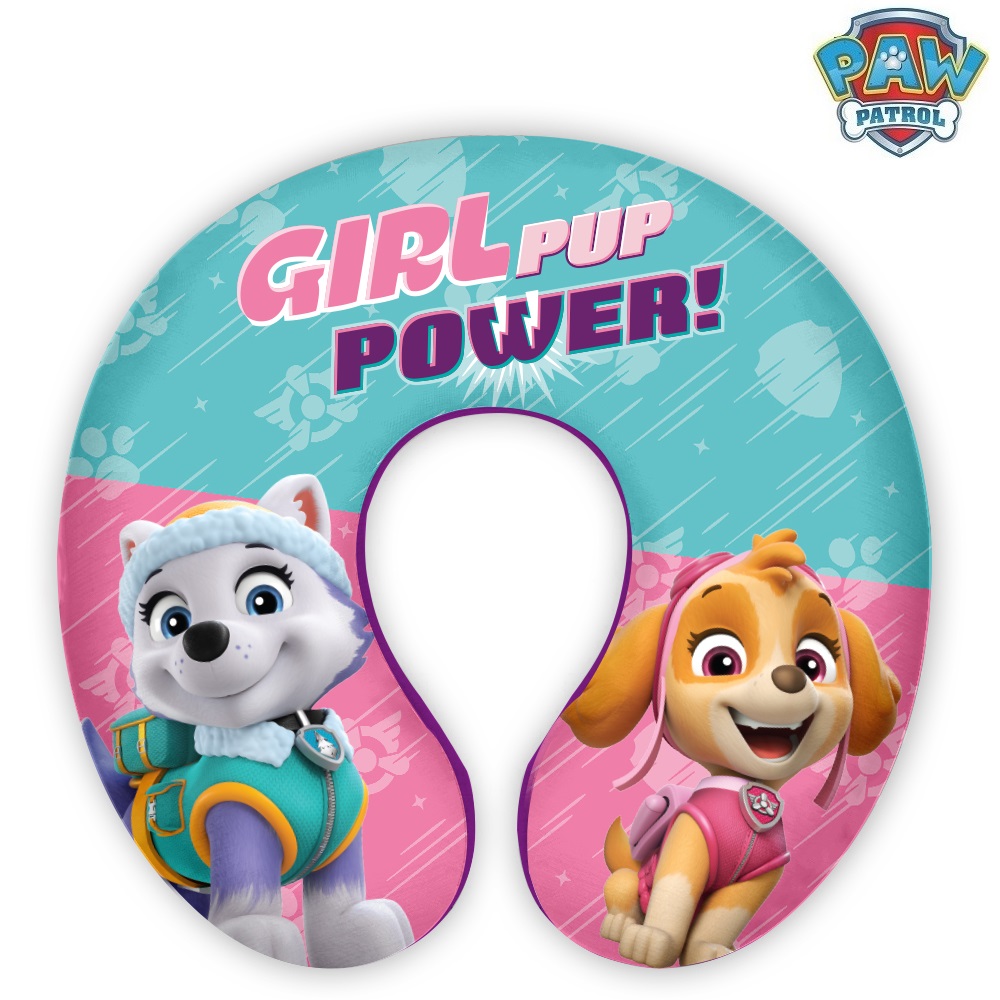Nakkepude til børn Paw Patrol Girl Pup Power