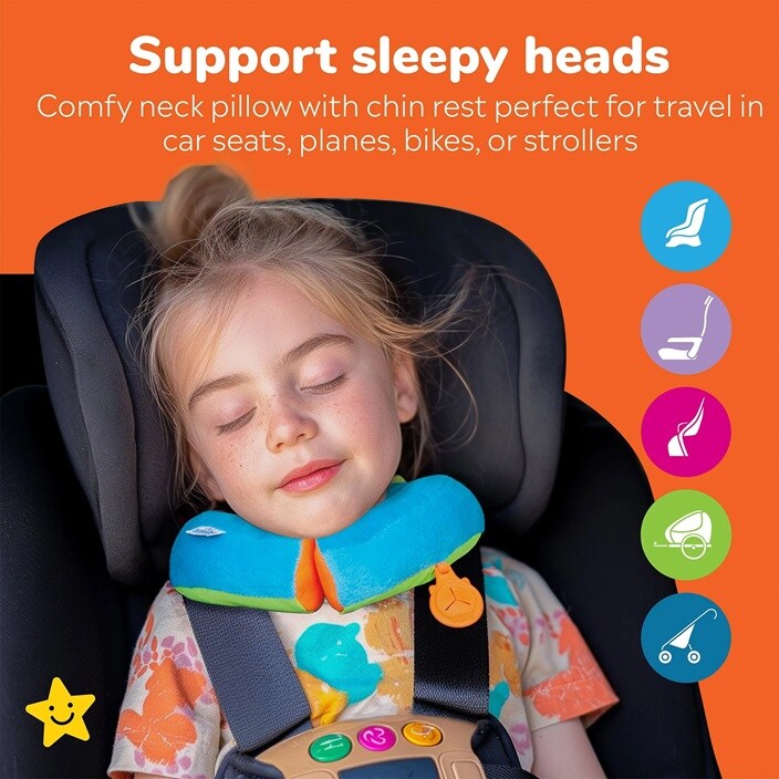 Nakkepude til børn - Trunki Yondi Bert