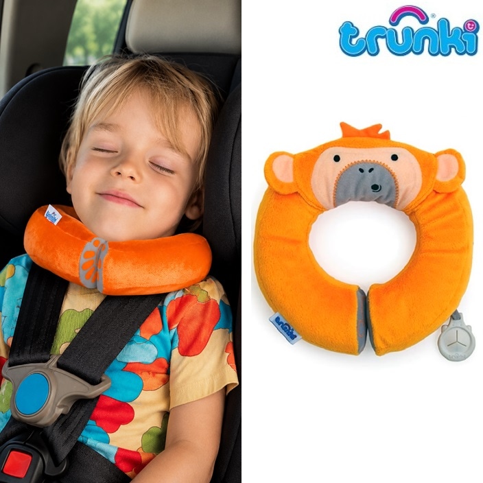 Nakkepude til børn - Trunki Yondi Monkey Mylo
