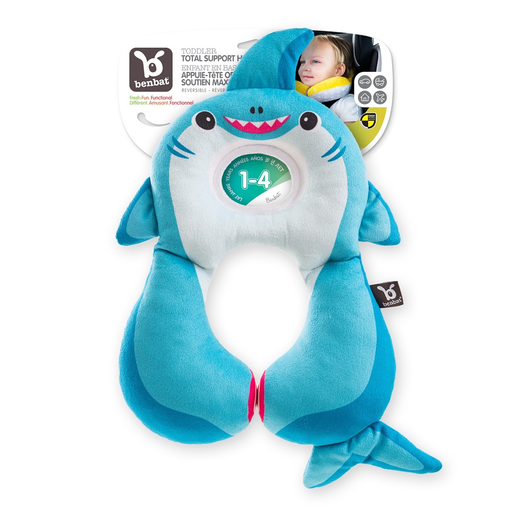 Nakkepude til børn Benbat Travel Friends Shark