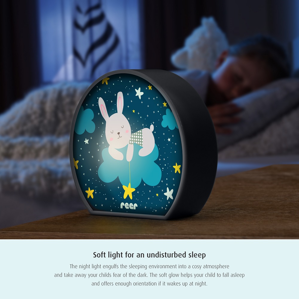 Natlys til børn Reer MyBabyLight Bunny