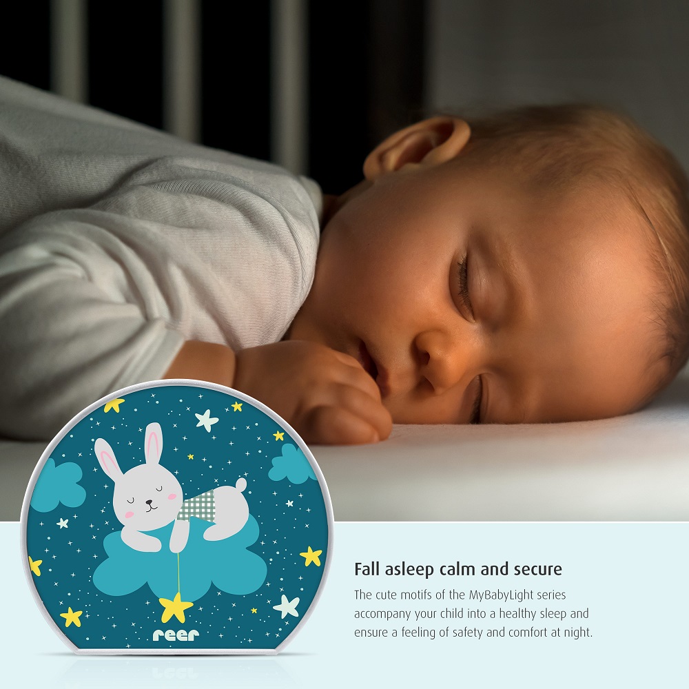 Natlys til børn Reer MyBabyLight Bunny