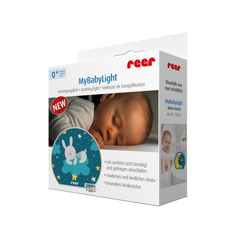 Natlys til børn Reer MyBabyLight Bunny