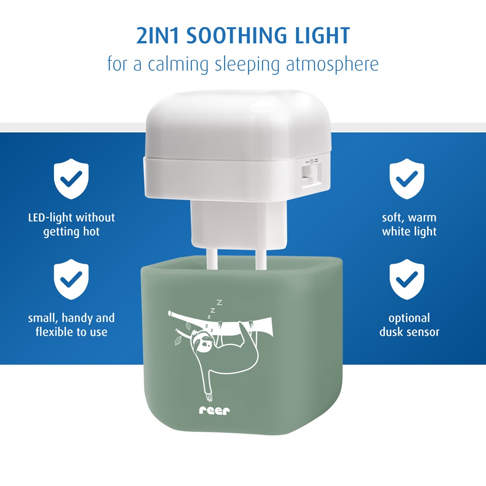 Natlampe til børn - Reer 2in1 Cream