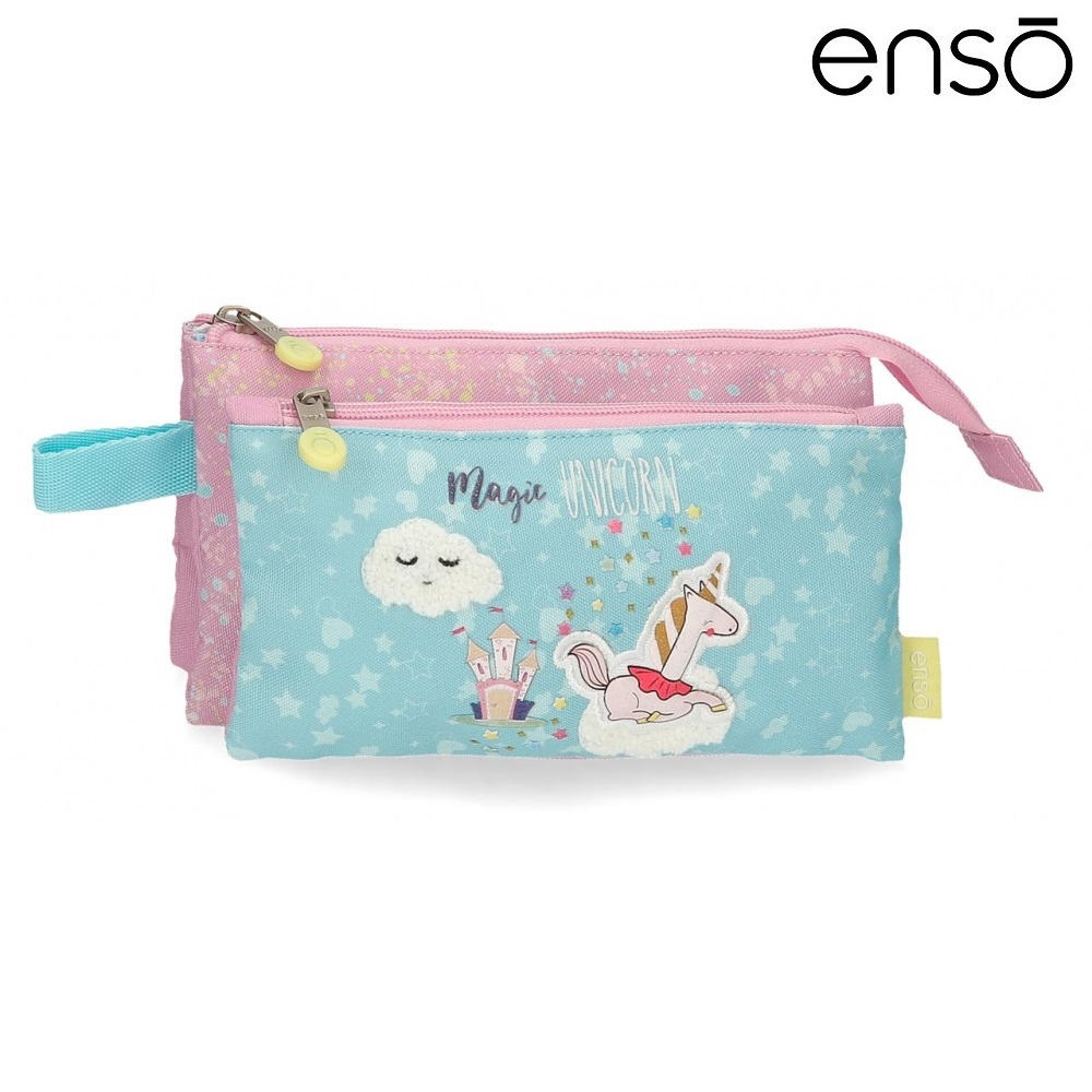Toilettaske til børn Enso Magic Unicorn