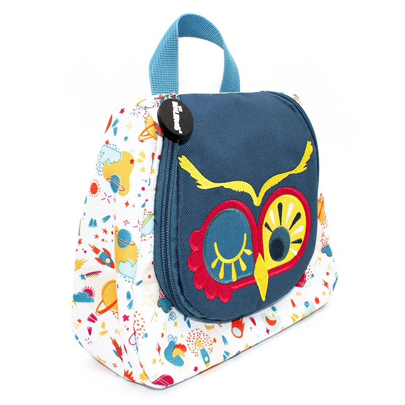 Toilettaske til børn Les Deglingos Vanity Case Owl