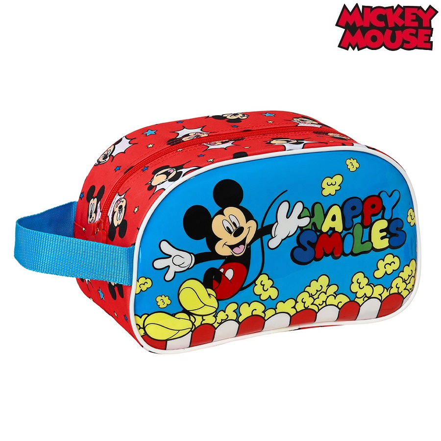 Toilettaske til børn Mickey Mouse Happy Smiles