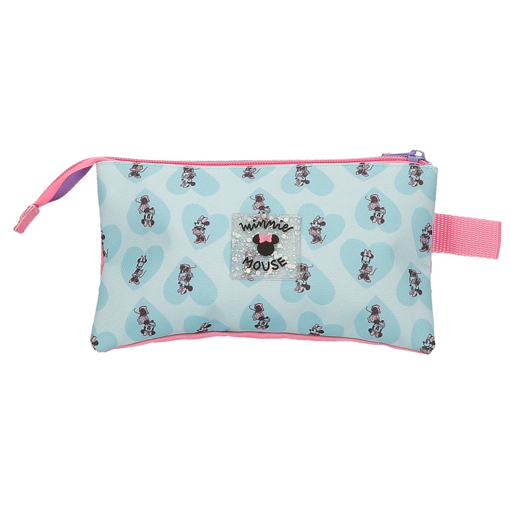 Toilettaske til børn Minnie Mouse Happy Place