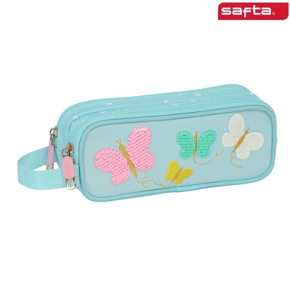 Toilettaske til børn Moos Butterflies