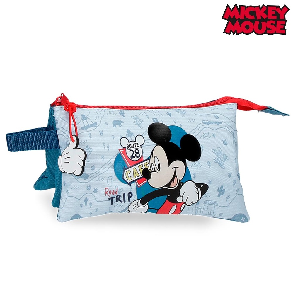 Toilettaske til børn Mickey Mouse Road Trip