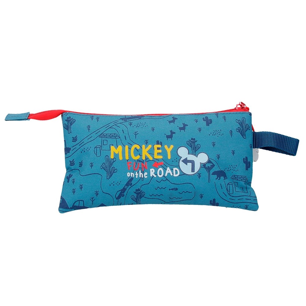 Toilettaske til børn Mickey Mouse Road Trip