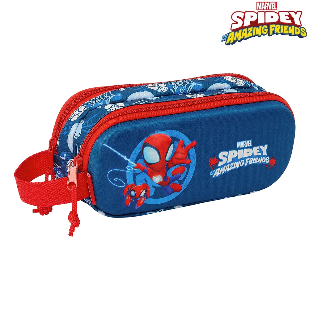 Toilettaske til børn Spidey Amazing Friends 3D