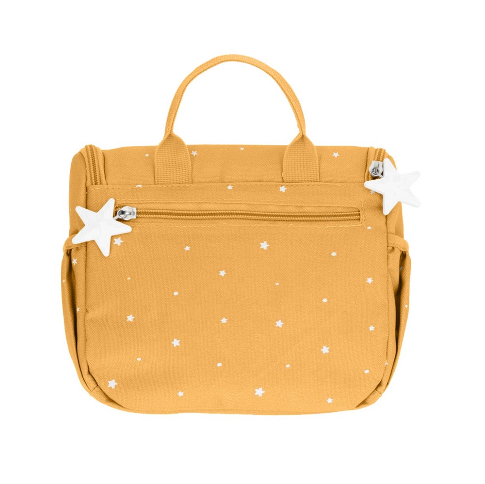 Toilettaske til børn - Tutete Stars Mustard