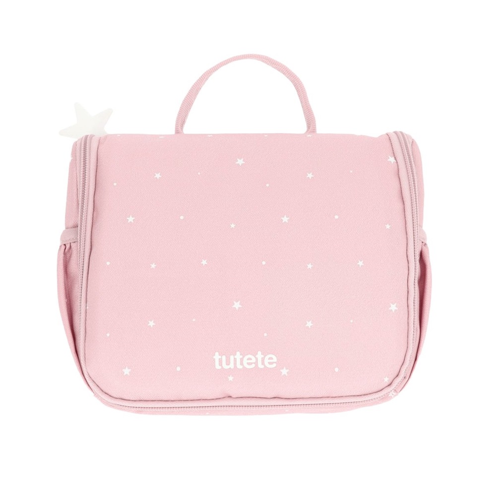 Toilettaske til børn - Tutete Stars Pink