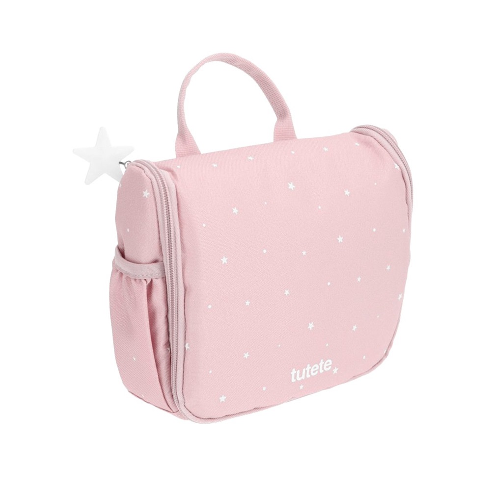 Toilettaske til børn - Tutete Stars Pink
