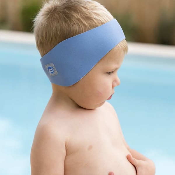 Ørebånd til børn til svømning SplashAbout Ear Band Blue