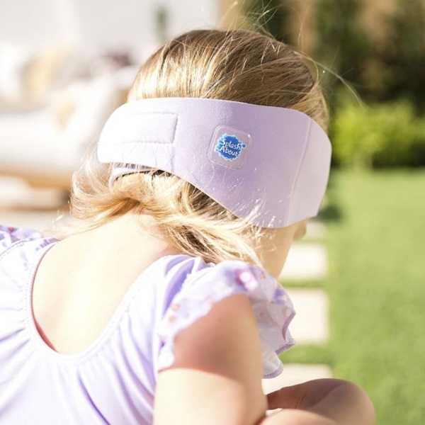 Ørebånd til børn til svømning SplashAbout Ear Band Purple