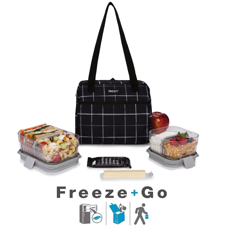 Køletaske PACKiT Freezeable Cooler Bag Hampton Grid