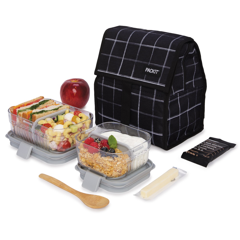 Køletaske PACKiT Freezeable Lunch Bag Grid