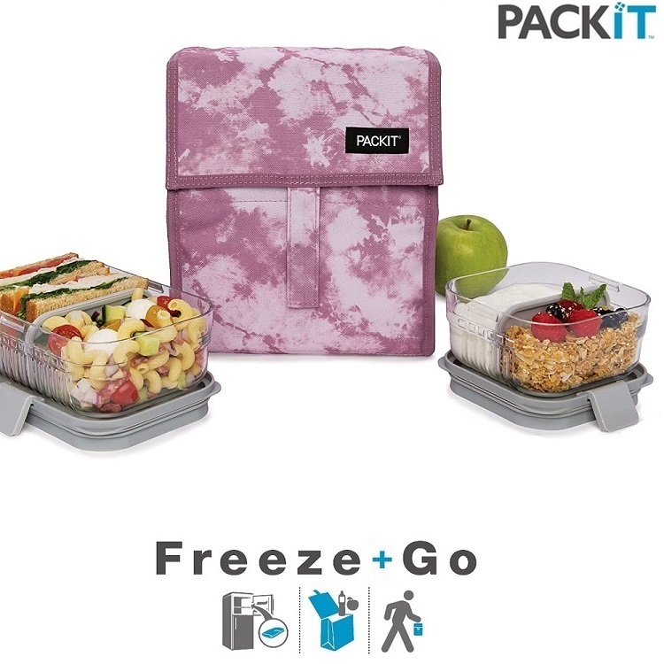 Køletaske PackIt Freezable Lunch Bag Mulberry