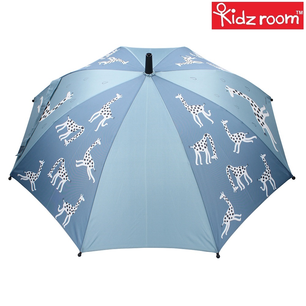 Paraply til børn Kidzroom Puddle Giraffe