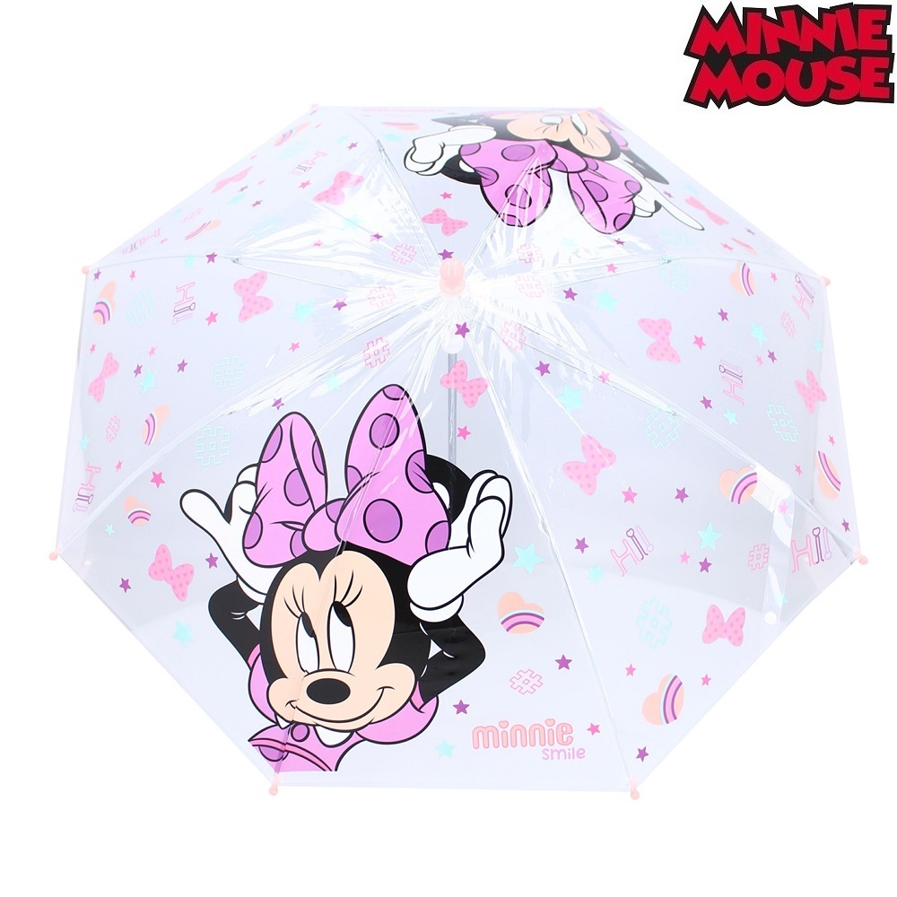 Paraply til børn Rainy Days Minnie Mouse