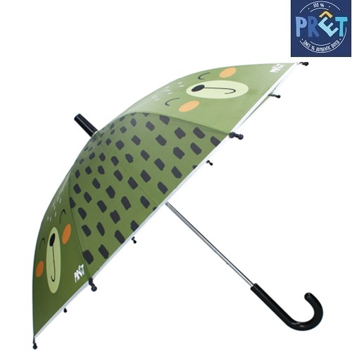 Paraply til børn Pret Don't Worry About Rain Green