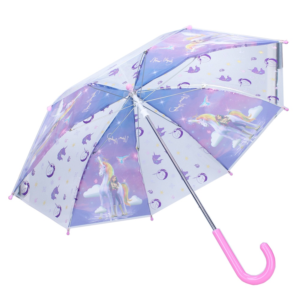 Paraply til børn - Unicorn Academy Rainy Days