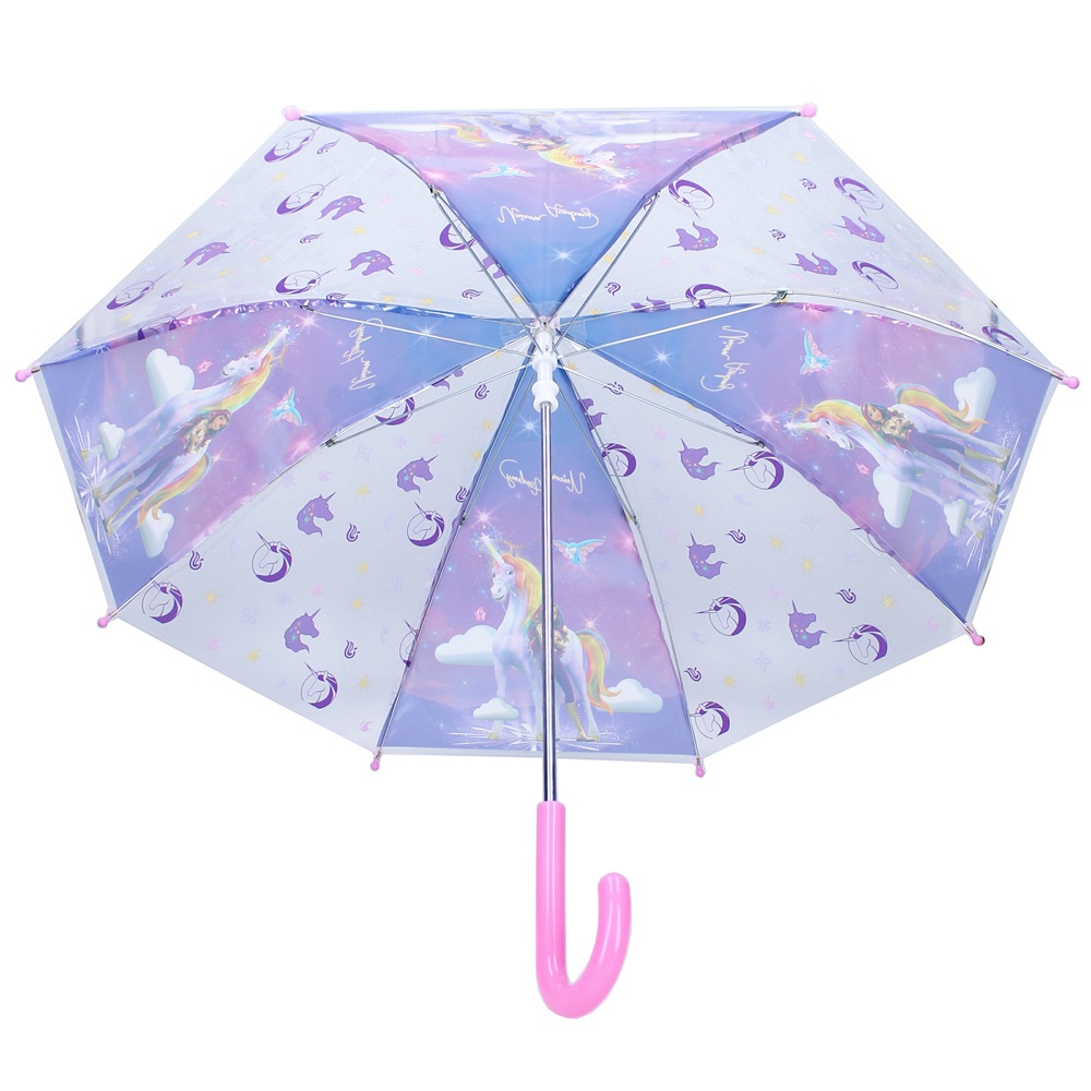 Paraply til børn - Unicorn Academy Rainy Days