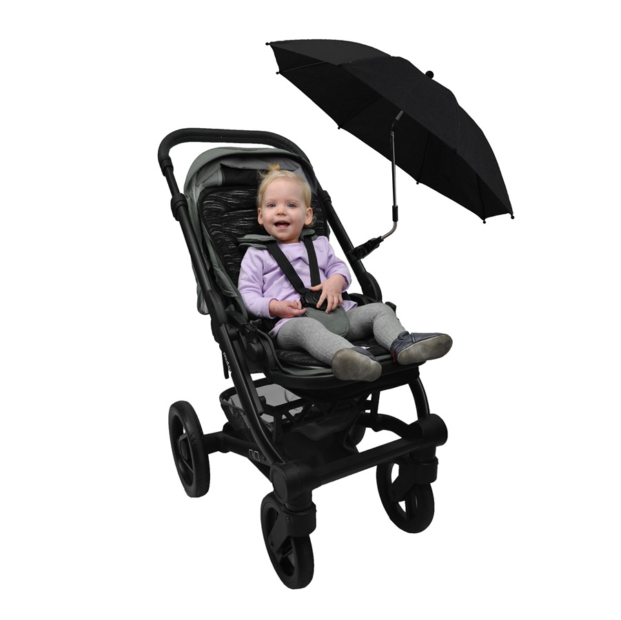 Parasol til barnevogn Dooky Stroller Parasol Umbrella Black