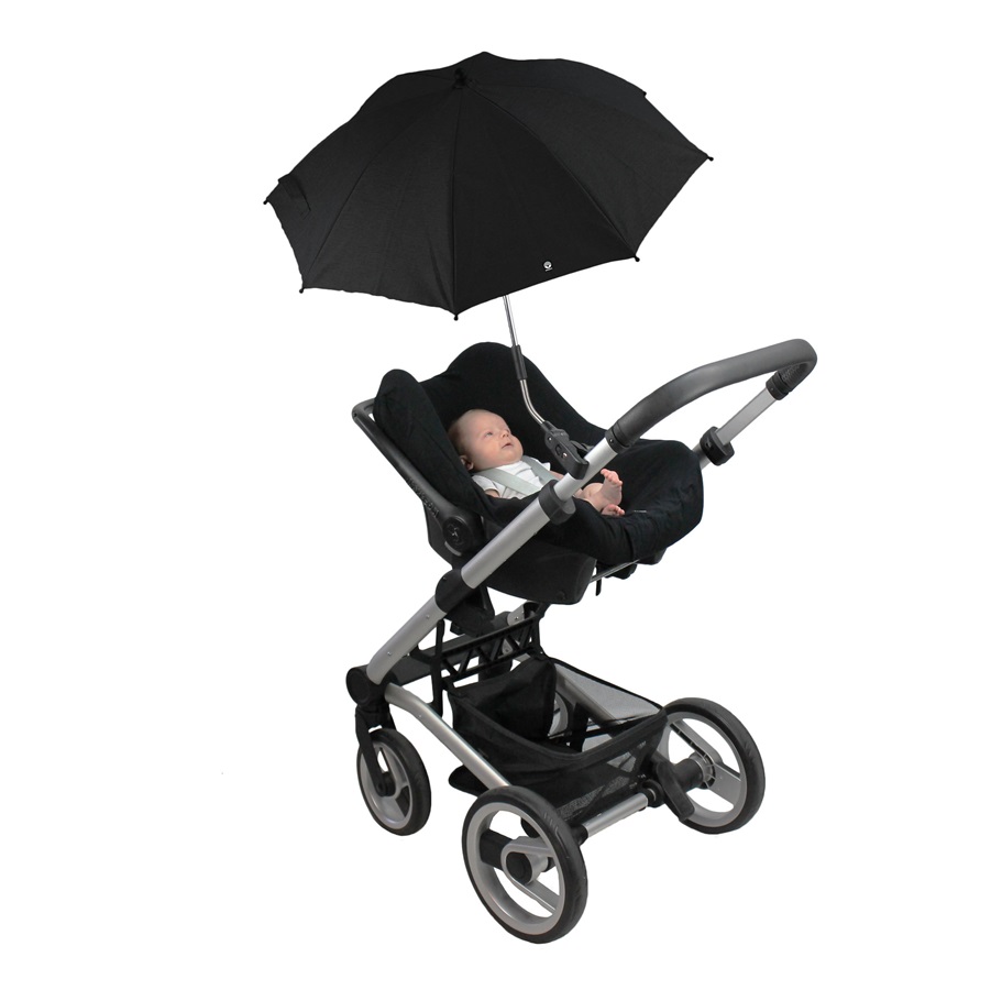 Parasol til barnevogn Dooky Stroller Parasol Umbrella Black
