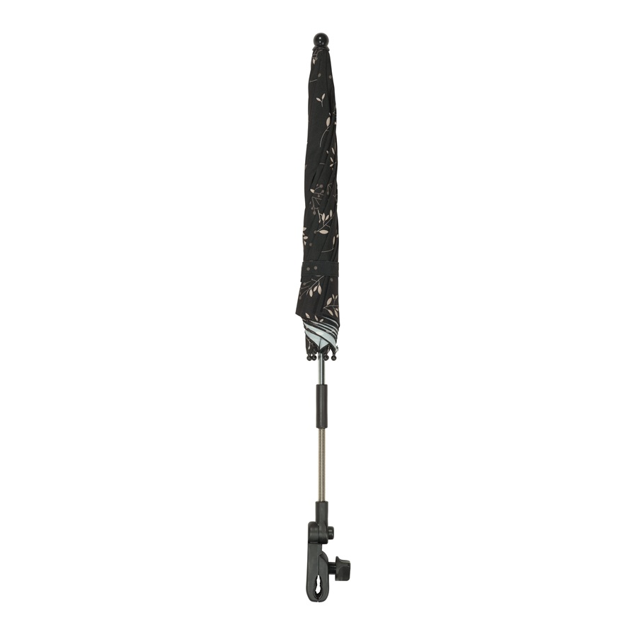 Parasol til barnevogn Dooky Stroller Parasol Umbrella Black Leaves