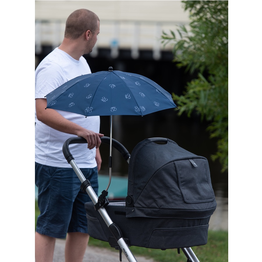 Parasol til barnevogn Dooky Stroller Parasol Umbrella Blue Cherry