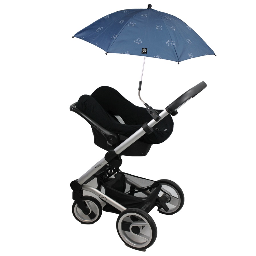 Parasol til barnevogn Dooky Stroller Parasol Umbrella Blue Cherry