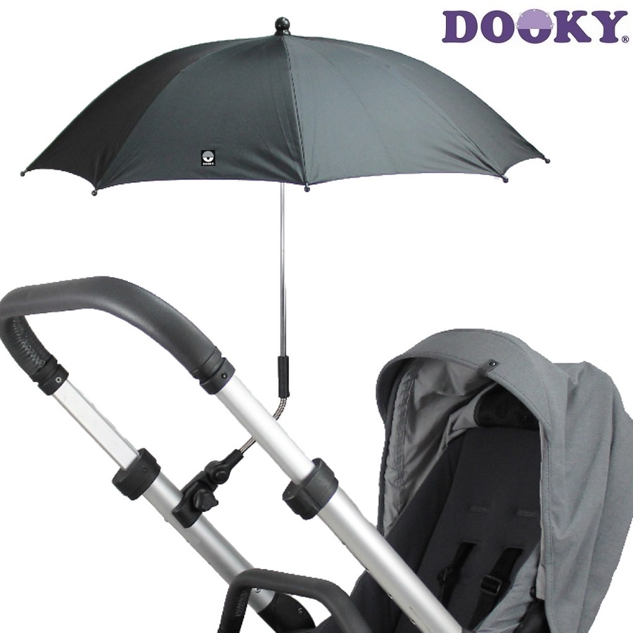 Parasol til barnevogn Dooky Stroller Parasol Umbrella Grey