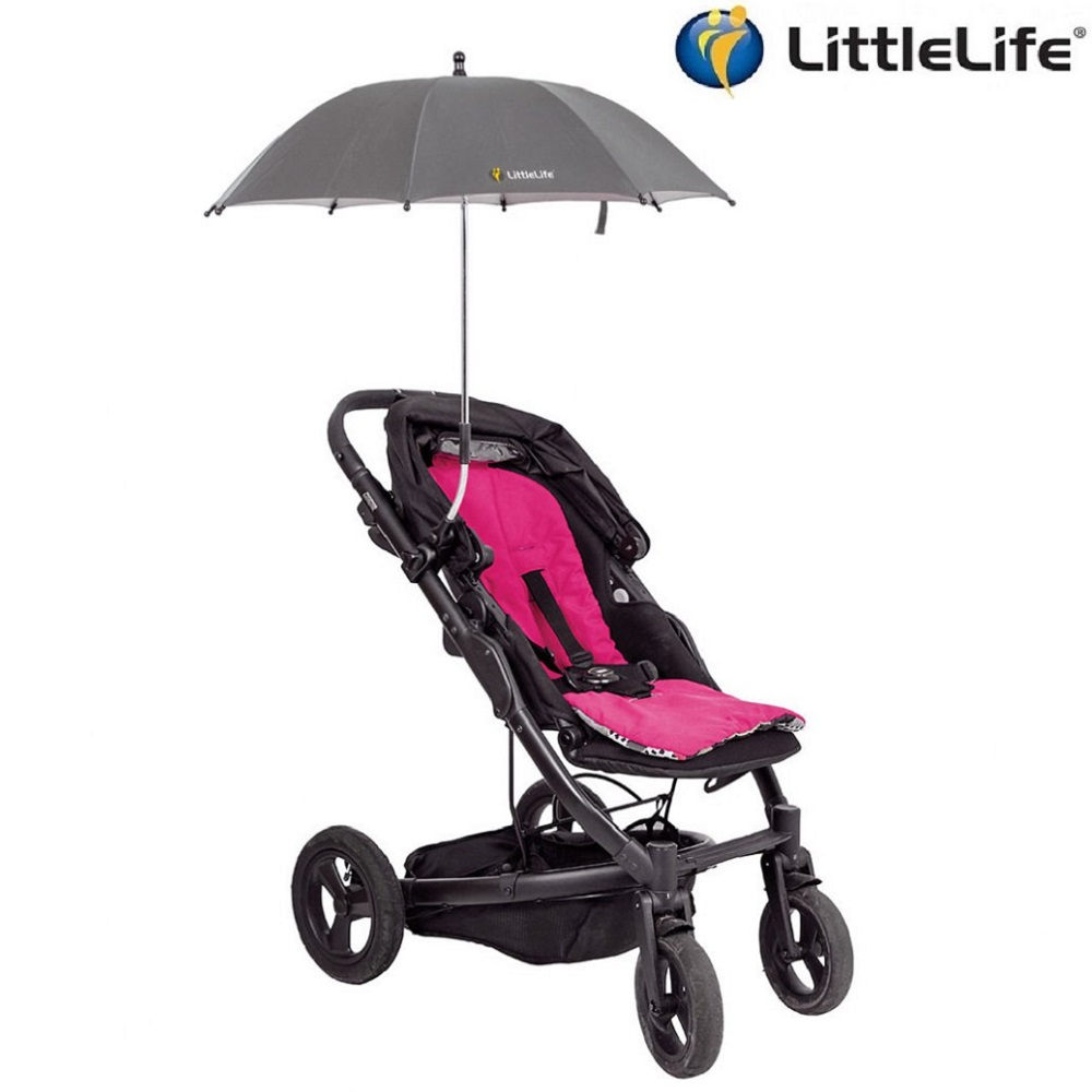 Parasol til barnevogn LittleLife Buggy Parasol Grå