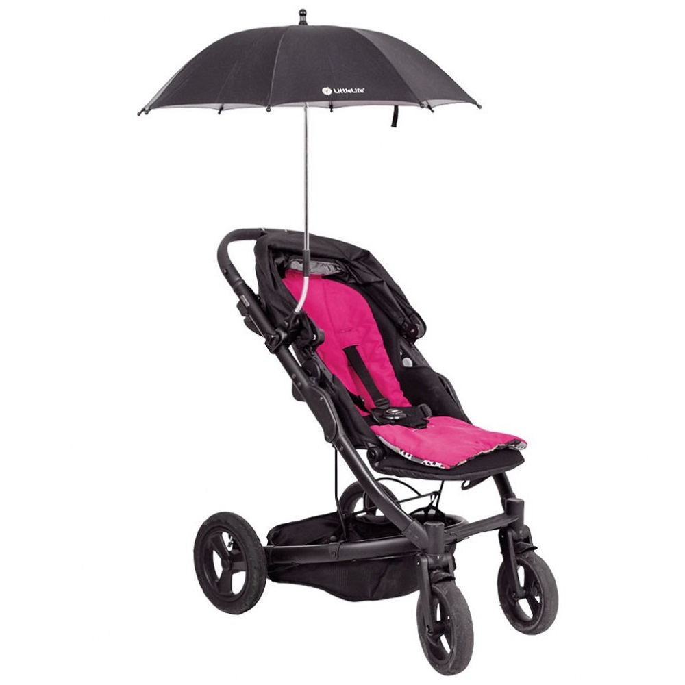 Parasol til barnevogn LittleLife Buggy Parasol Sort