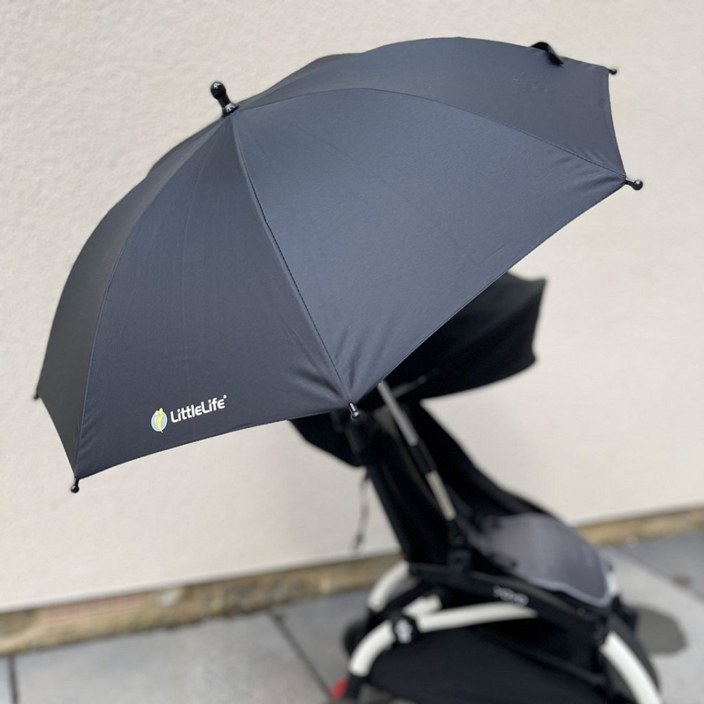 Parasol til barnevogn LittleLife Buggy Parasol Sort