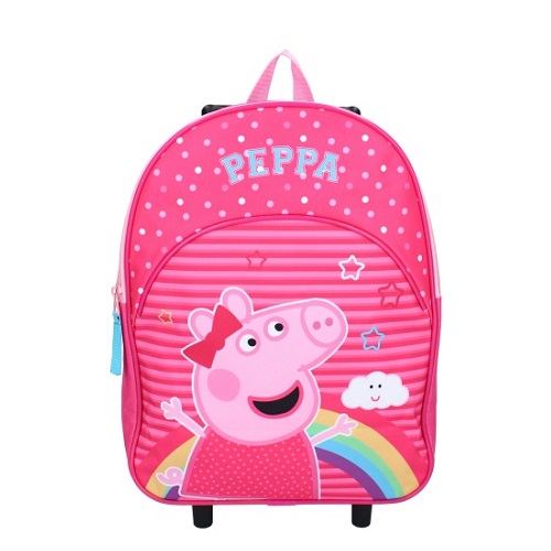 Kuffert til børn Peppa Pig Make Believe lyserød
