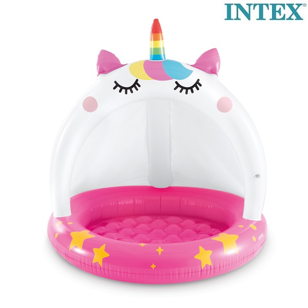 Oppustelig bassin til børn Intex Unicorn