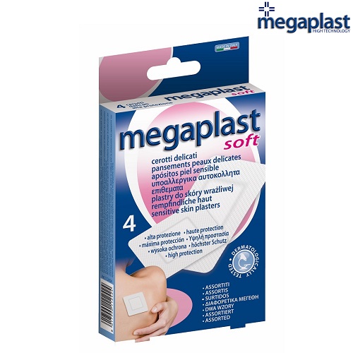 Plåster till barn Megaplast Soft