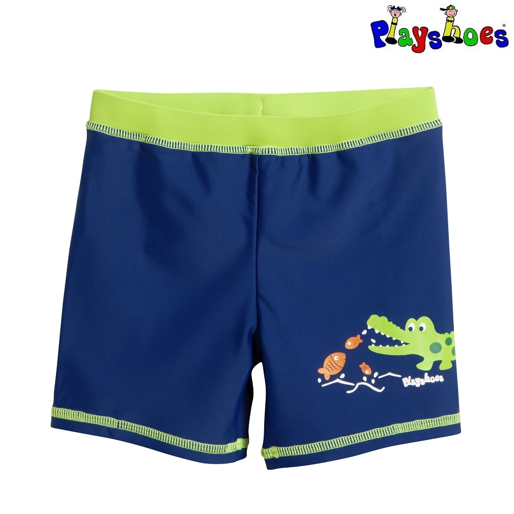 Badebukser børn Playshoes Crocodile