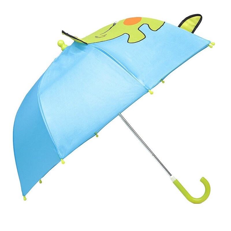 Børneparaply Playshoes Crocodile blå