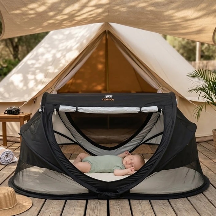 Rejseseng - Deryan Toddler Luxe Sort