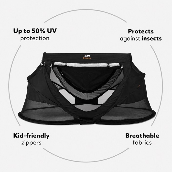 Rejseseng - Deryan Toddler Luxe Sort