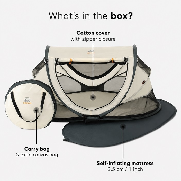Rejseseng - Deryan Toddler Luxe Cream