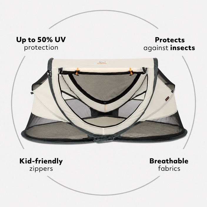 Rejseseng - Deryan Toddler Luxe Cream