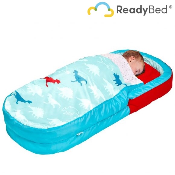 Oppustelig weekendseng og rejseseng MyFirst ReadyBed Dino