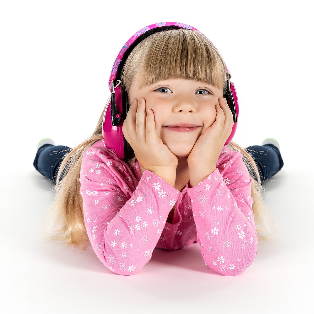 Høreværn til børn Reer SilentGuard lyserød